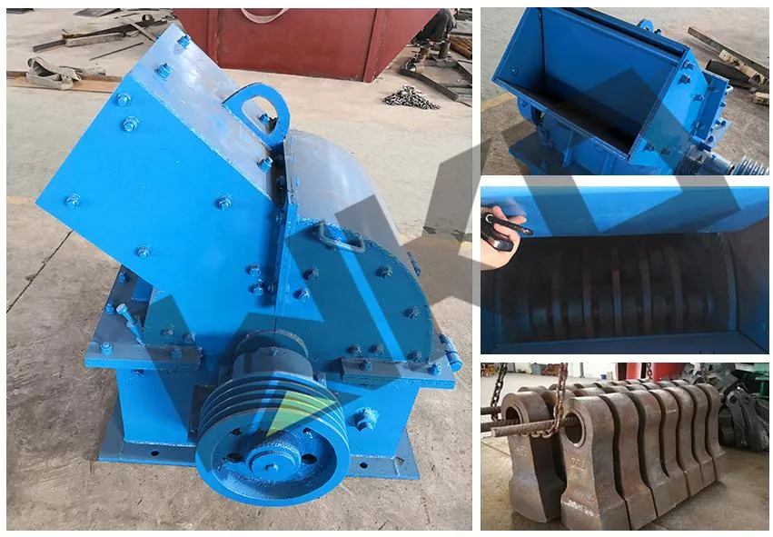 Limestone Rock Gold Mining Small Stone Crusher Machine PC300*400 Mini Hammer Crusher for Sale