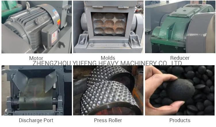 Coal Charcoal BBQ Coal Ball Honeycomb Press Briquette Machine